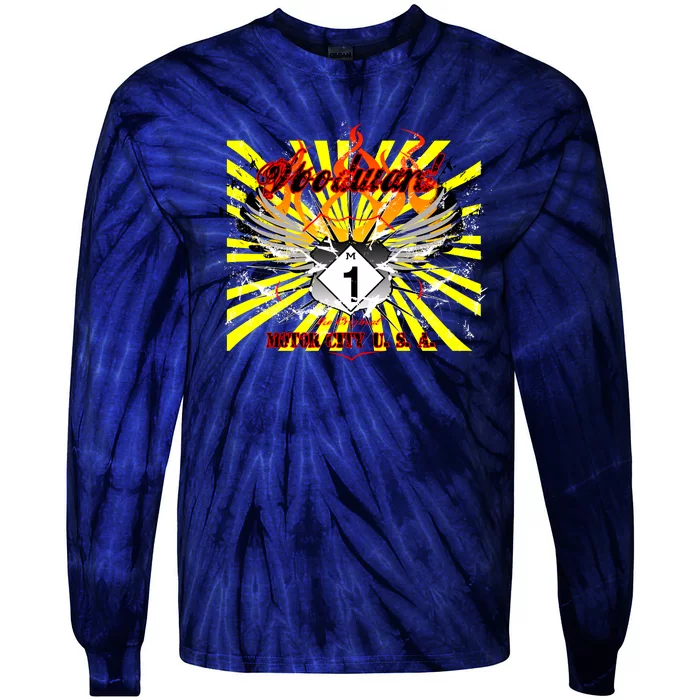 Woodward M1 The Original Motor City USA Tie-Dye Long Sleeve Shirt