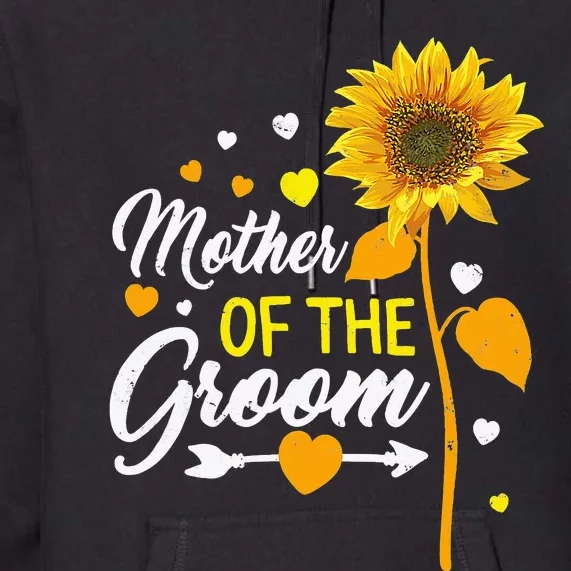 Wedding Matching Tee Mother of the Groom Sister Of The Groom Premium Hoodie