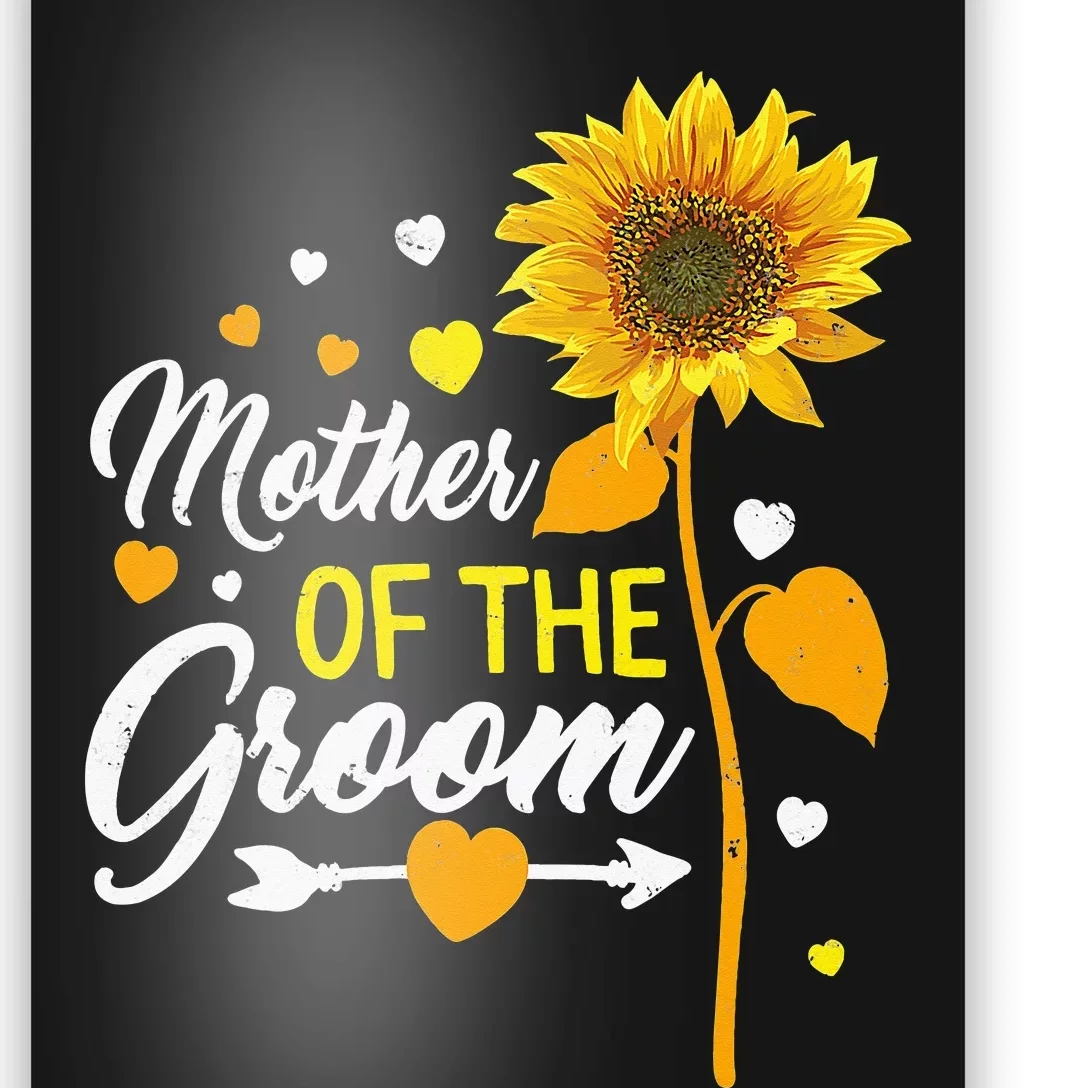 Wedding Matching Tee Mother of the Groom Sister Of The Groom Poster