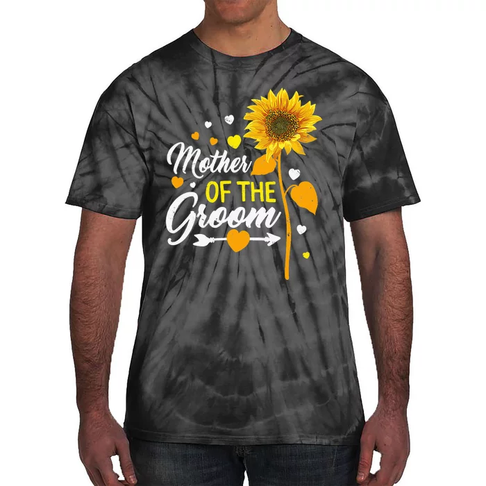 Wedding Matching Tee Mother of the Groom Sister Of The Groom Tie-Dye T-Shirt