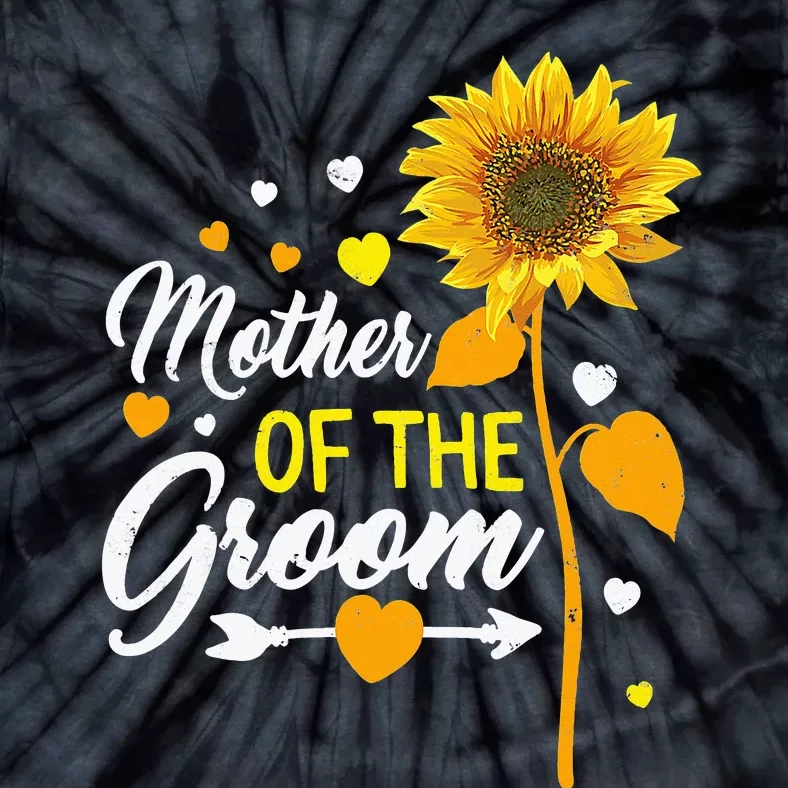 Wedding Matching Tee Mother of the Groom Sister Of The Groom Tie-Dye T-Shirt