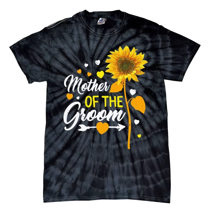 Wedding Matching Tee Mother of the Groom Sister Of The Groom Tie-Dye T-Shirt