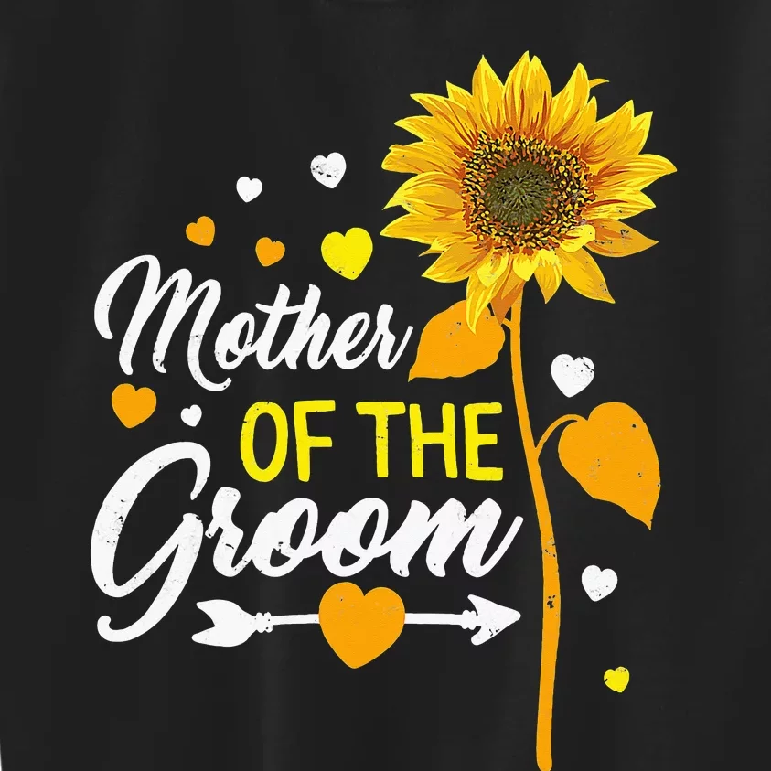 Wedding Matching Tee Mother of the Groom Sister Of The Groom Kids Sweatshirt