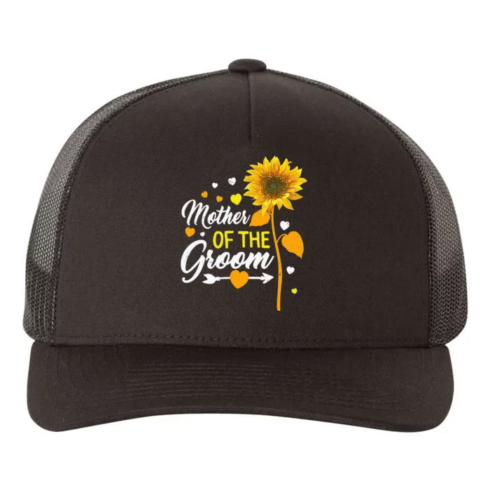 Wedding Matching Tee Mother of the Groom Sister Of The Groom Yupoong Adult 5-Panel Trucker Hat