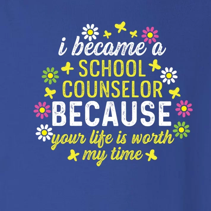 Worth My Time Teacher Gift Toddler Long Sleeve Shirt