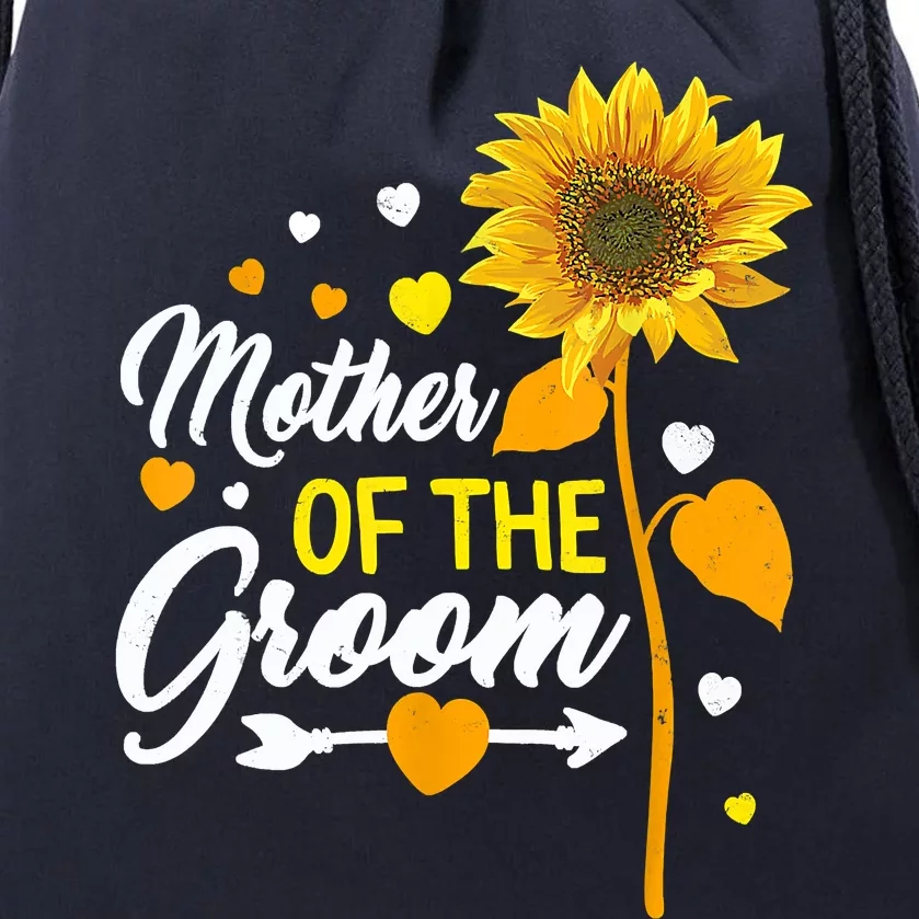 Wedding Matching Tee Mother Of The Groom Sister Of The Groom Drawstring Bag