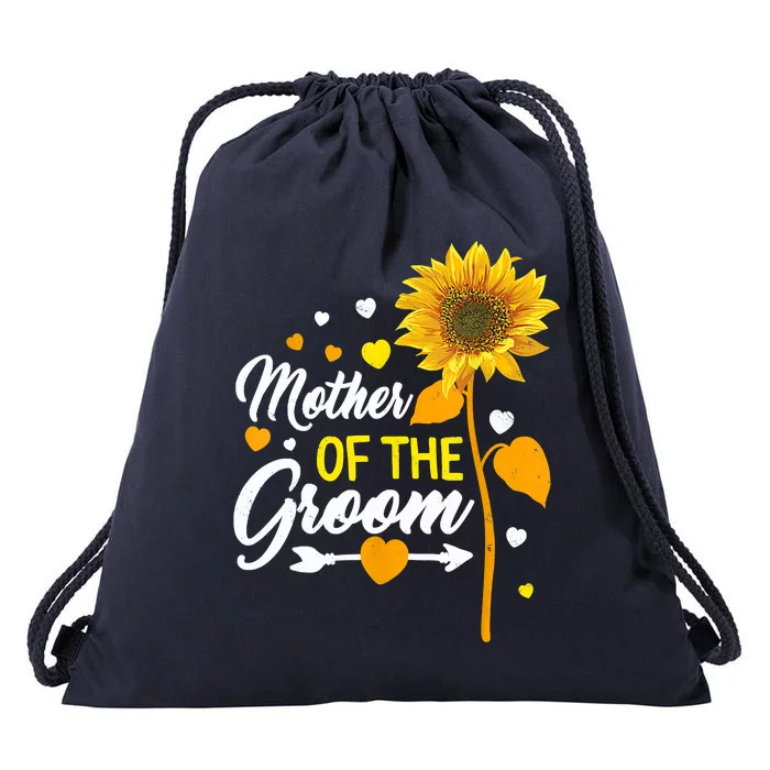 Wedding Matching Tee Mother Of The Groom Sister Of The Groom Drawstring Bag