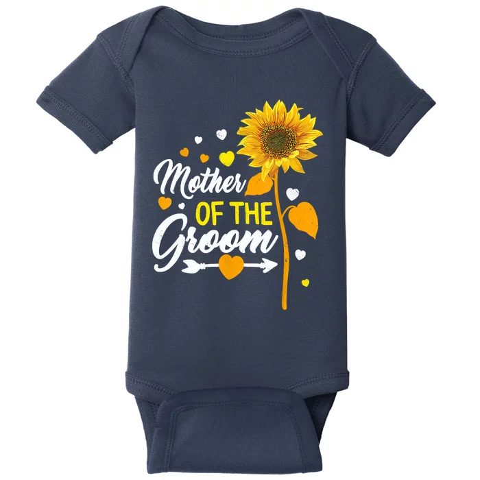 Wedding Matching Tee Mother Of The Groom Sister Of The Groom Baby Bodysuit