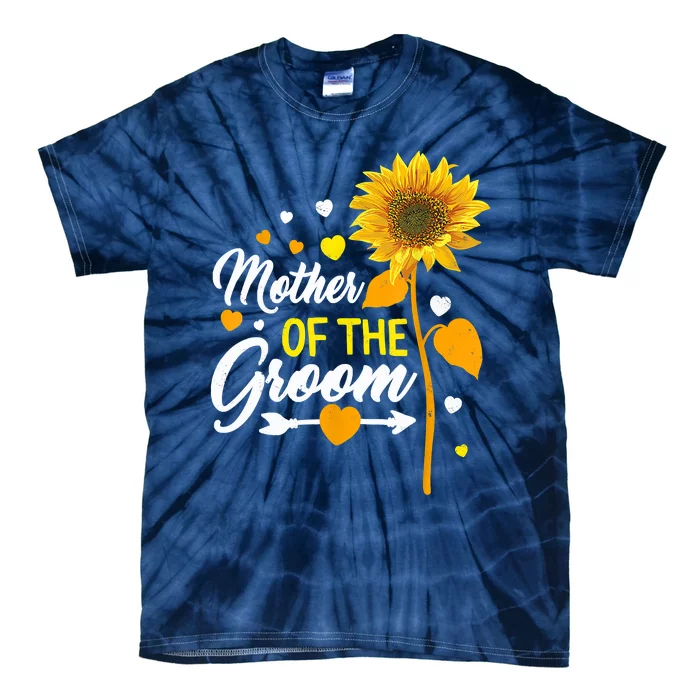 Wedding Matching Tee Mother Of The Groom Sister Of The Groom Tie-Dye T-Shirt