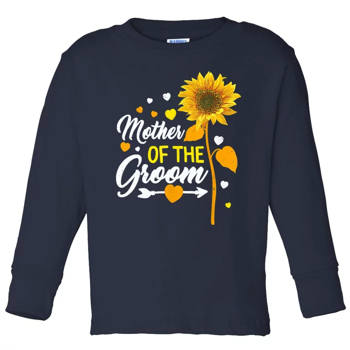 Wedding Matching Tee Mother Of The Groom Sister Of The Groom Toddler Long Sleeve Shirt