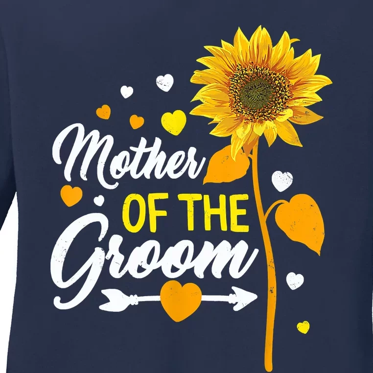 Wedding Matching Tee Mother Of The Groom Sister Of The Groom Ladies Long Sleeve Shirt