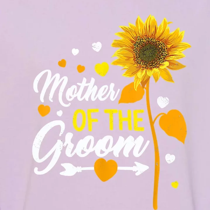 Wedding Matching Tee Mother Of The Groom Sister Of The Groom Garment-Dyed Sweatshirt