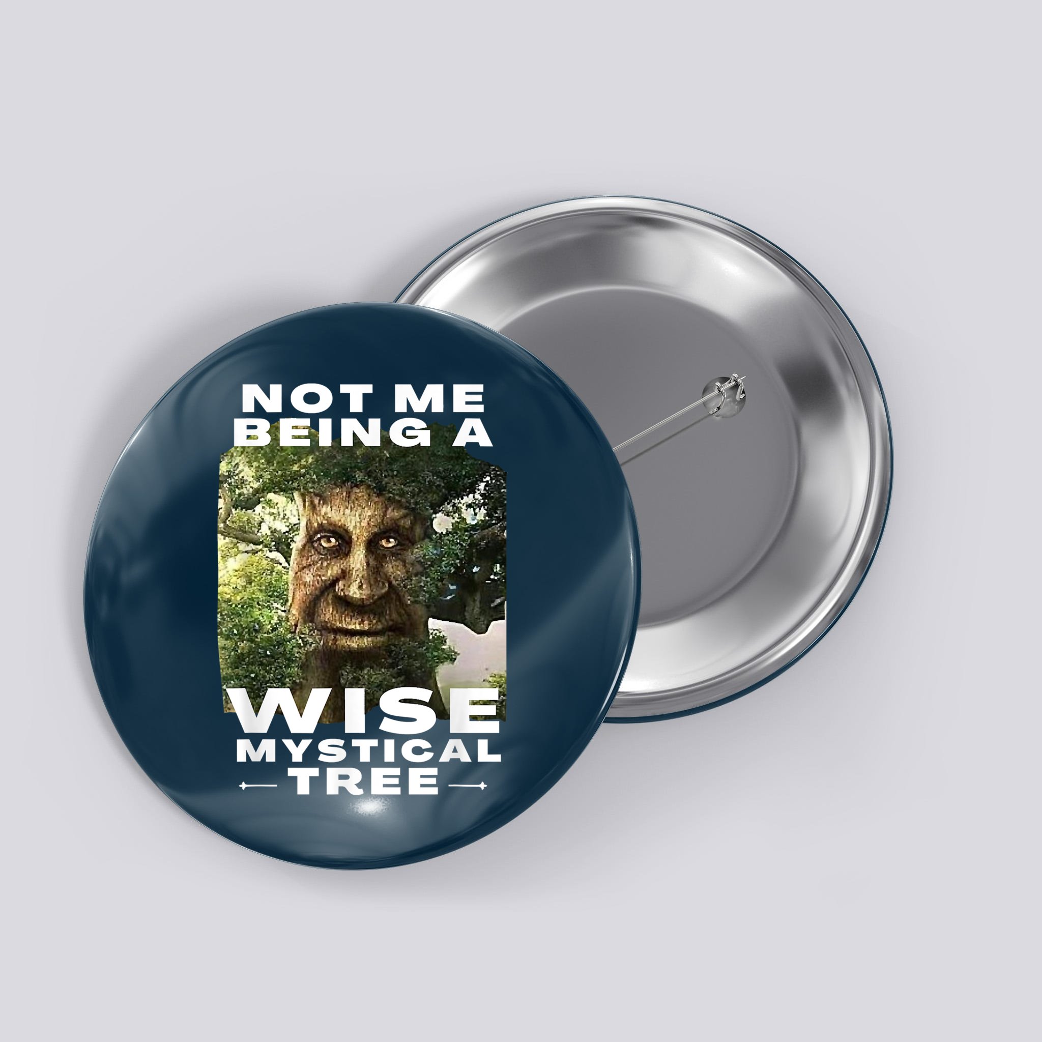 Not Me Being a Wise Mystical Tree Funny Meme' Apron