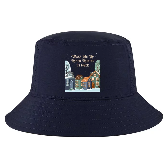 Wake Me Up When Winter Is Over Cool Comfort Performance Bucket Hat