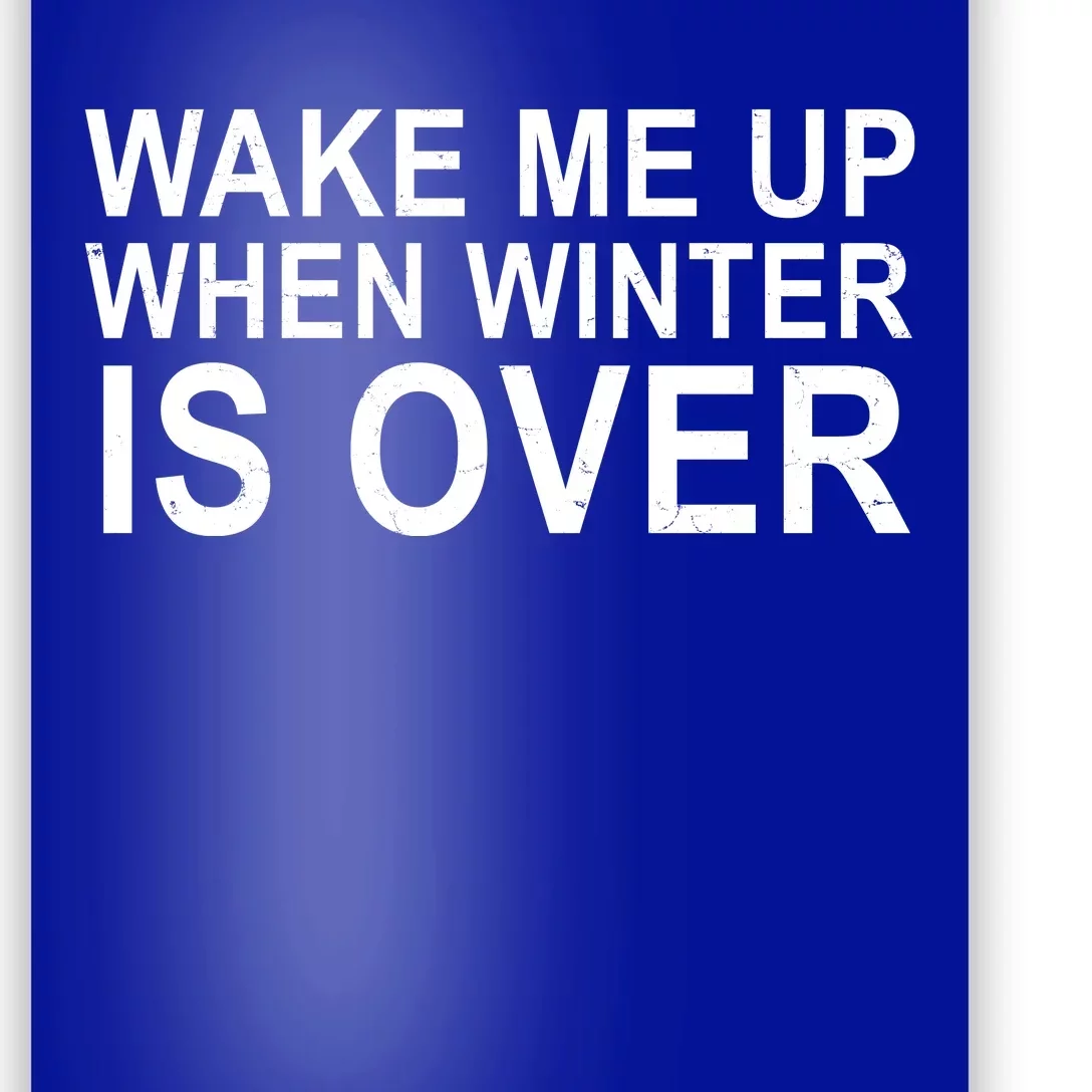 Wake Me Up When Winter Is Over Poster