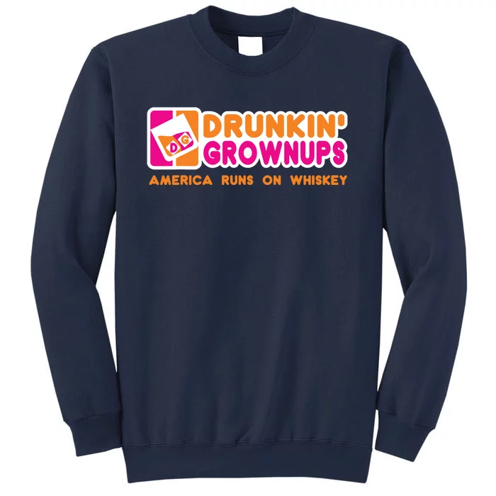 Whiskey Men Women Drunkin Grownups Whiskey Drinker Gifts Sweatshirt