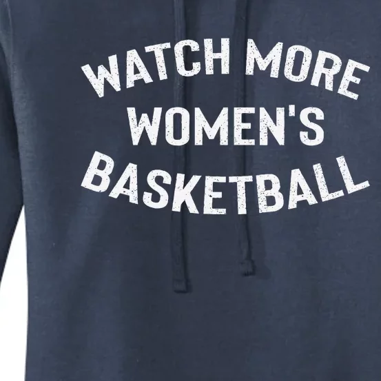 Watch More Women Basketball Women's Pullover Hoodie