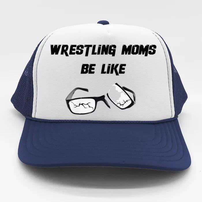 Wrestling Mom Trucker Hat