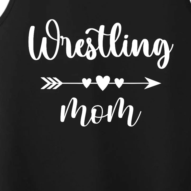 Wrestling Mom Wo Wrestler Gift Wrestling Martial Arts Performance Tank