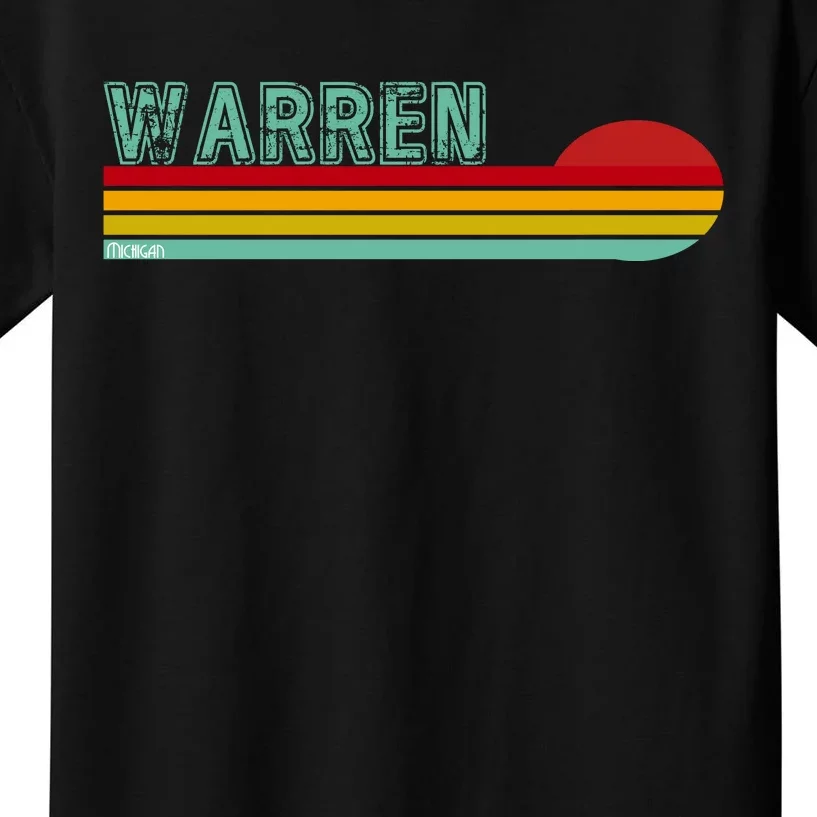 Warren Michigan Kids T-Shirt