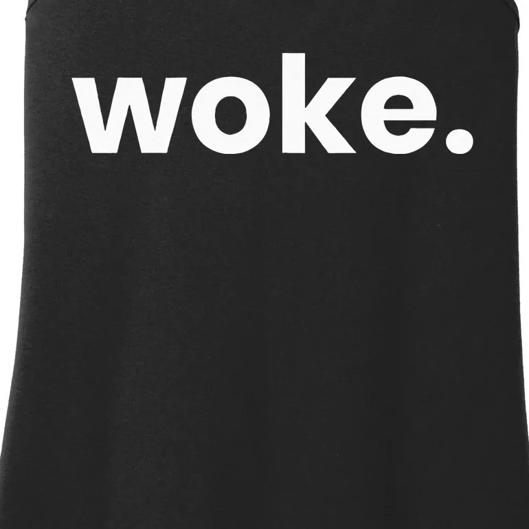 Woke Movement Woke AF Woke Definition and Meaning of Woke Ladies Essential Tank