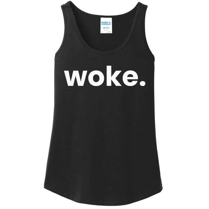 Woke Movement Woke AF Woke Definition and Meaning of Woke Ladies Essential Tank