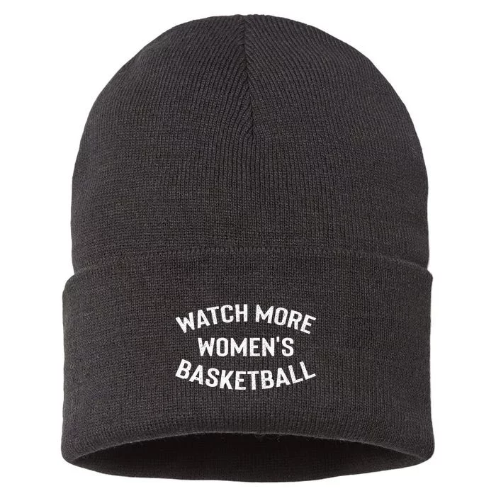 Watch More Women Basketball Sustainable Knit Beanie