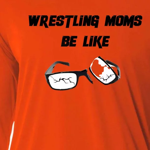 Wrestling Mom Cooling Performance Long Sleeve Crew