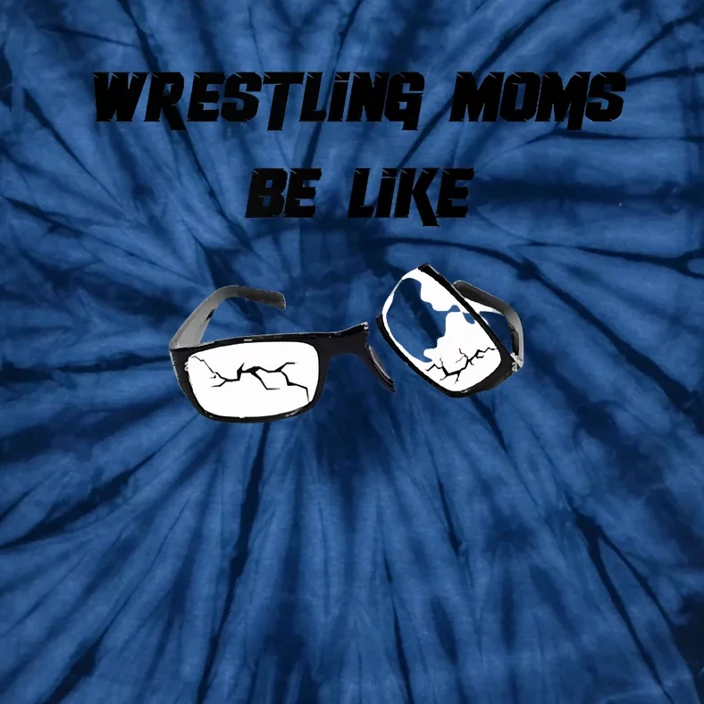 Wrestling Mom Tie-Dye T-Shirt