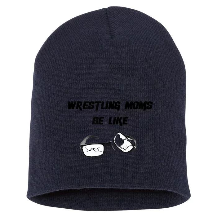 Wrestling Mom Short Acrylic Beanie