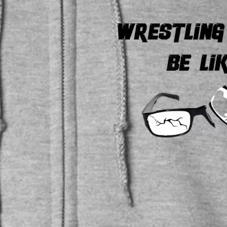 Wrestling Mom Full Zip Hoodie