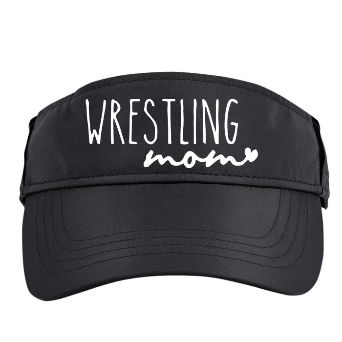 Wrestling Mom Wrestler Mom Adult Drive Performance Visor