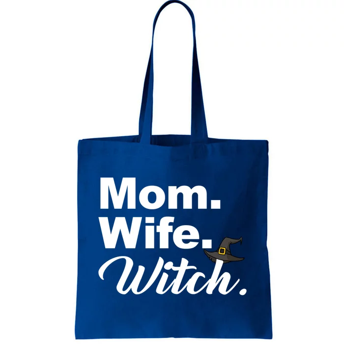 Wife Mom Witch Novelty Halloween Meaningful Gift Tote Bag