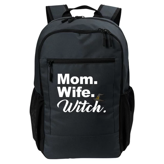 Wife Mom Witch Novelty Halloween Meaningful Gift Daily Commute Backpack