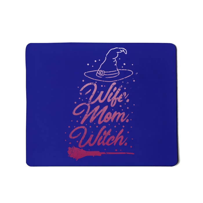 Wife Mom Witch Gift Mousepad