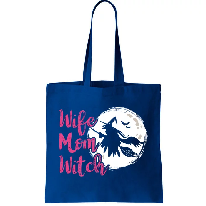 Wife Mom Witch Witch Halloween Costume Gift Tote Bag