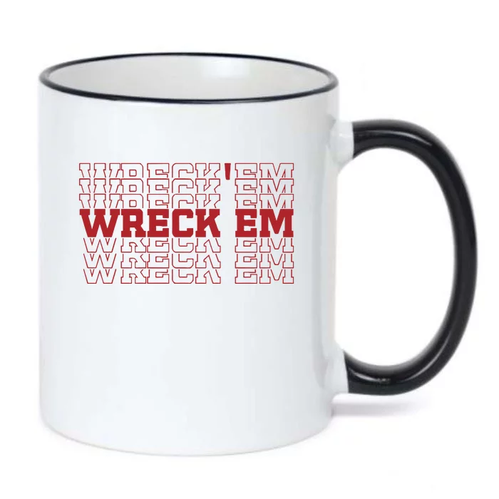 Wreckem Mirror Black Color Changing Mug