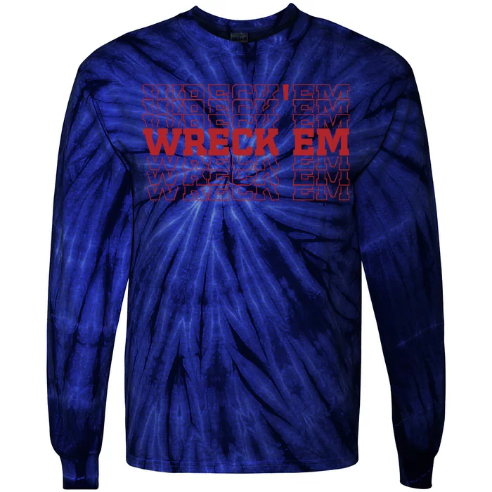 Wreckem Mirror Tie-Dye Long Sleeve Shirt