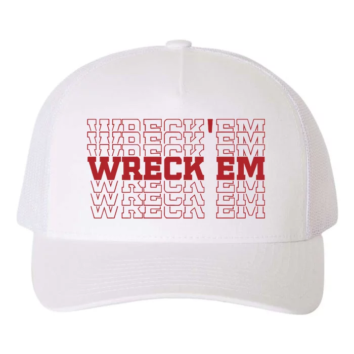 Wreckem Mirror Yupoong Adult 5-Panel Trucker Hat