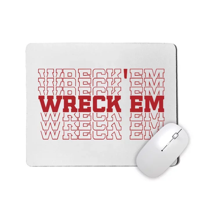 Wreckem Mirror Mousepad