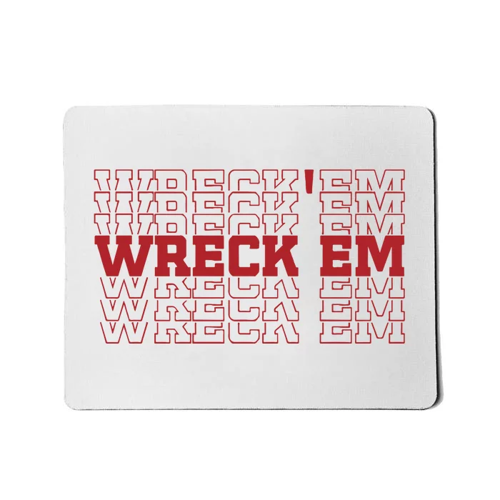 Wreckem Mirror Mousepad