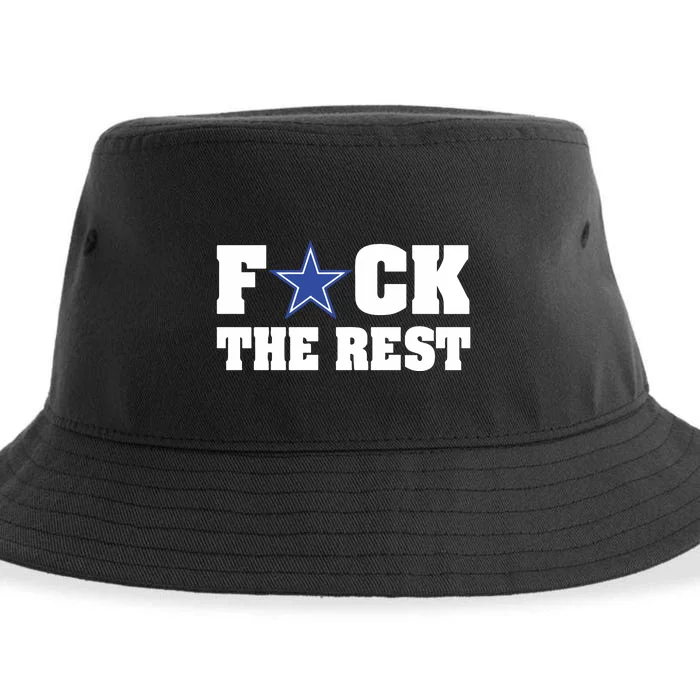 Will M Wearing Fuck The Rest Dallas Cowboy Sustainable Bucket Hat