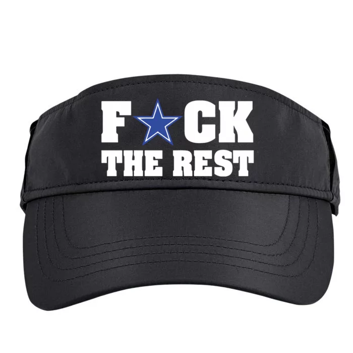 Will M Wearing Fuck The Rest Dallas Cowboy Adult Drive Performance Visor