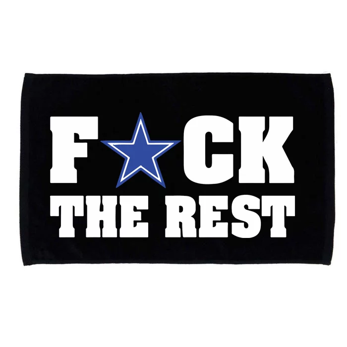 Will M Wearing Fuck The Rest Dallas Cowboy Microfiber Hand Towel