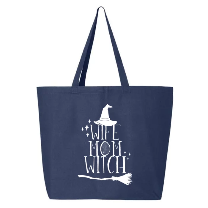 Wife Mom Witch Funny Halloween Funny Gift 25L Jumbo Tote