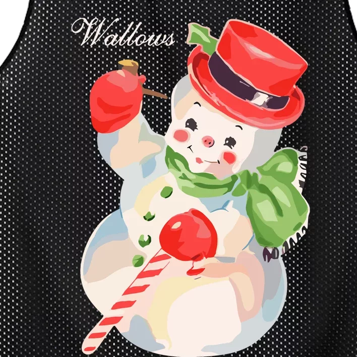 Wallows Music Wallows Snowman Mesh Reversible Basketball Jersey Tank