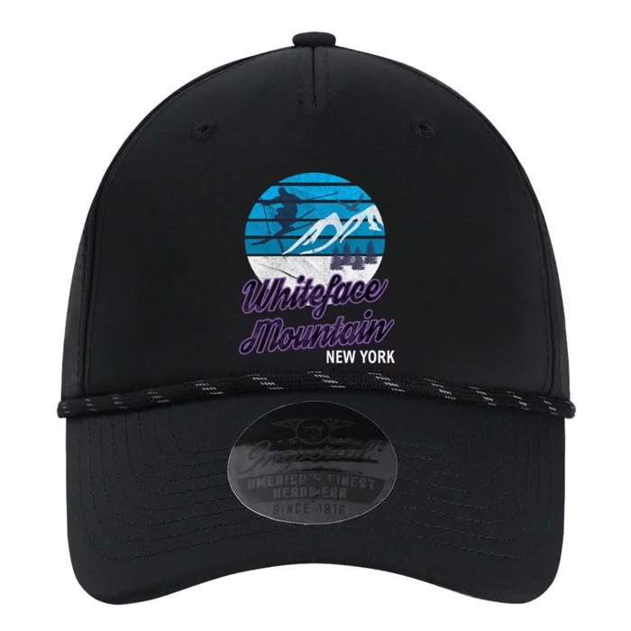 Whiteface Mountain Wilmington Ny Usa Skiing Snowboarding Gift Performance The Dyno Cap