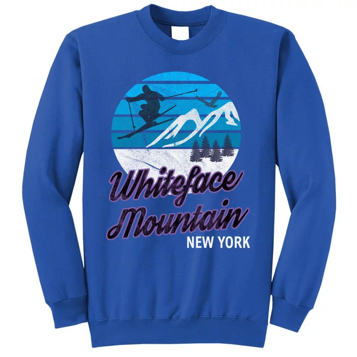 Whiteface Mountain Wilmington Ny Usa Skiing Snowboarding Gift Tall Sweatshirt