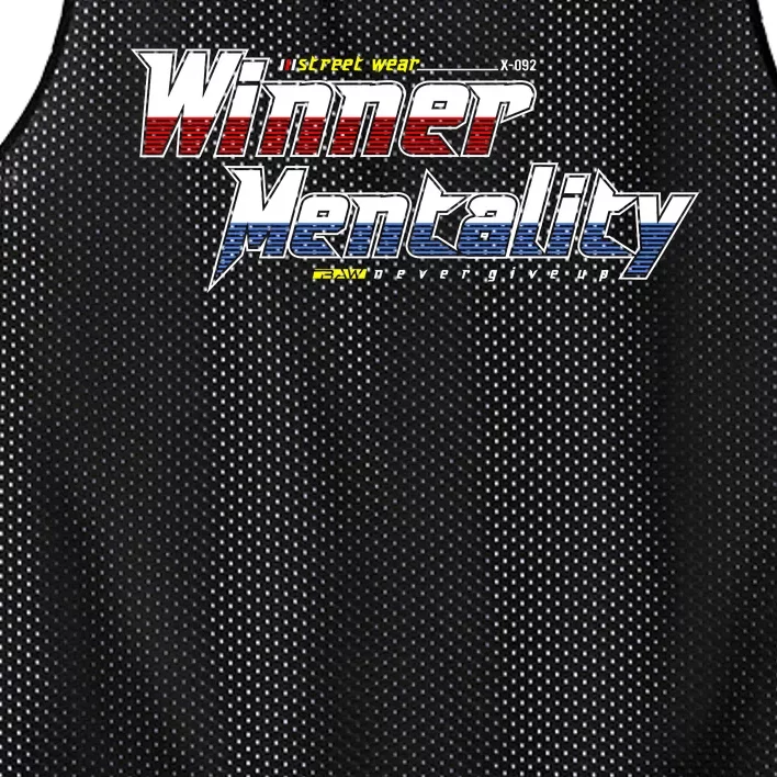 Winner Mentality Mesh Reversible Basketball Jersey Tank