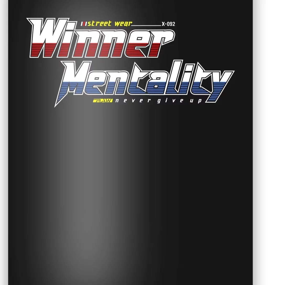 Winner Mentality Poster